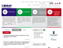 Tablet Screenshot of bezpiecznyklient.zarr.com.pl